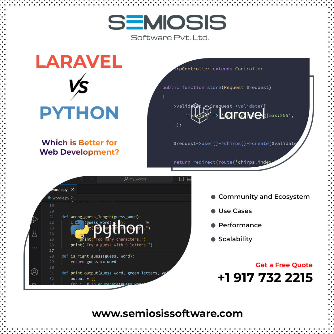 Laravel Vs Python: Which Is Better For Web Development?