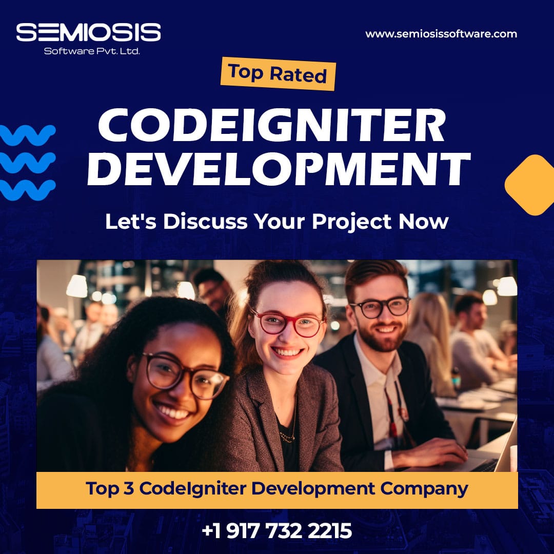 Top 3 Codeigniter Development Companies
