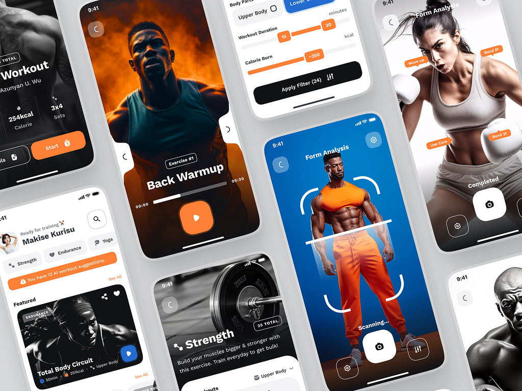 Develop Feature Packed Fitness App