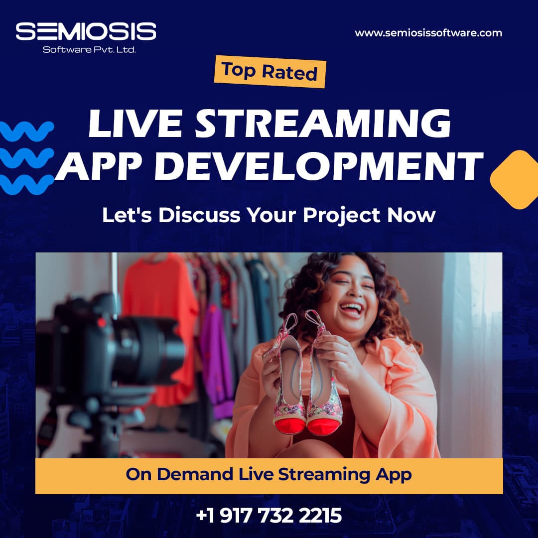 On Demand Best Live Streaming App Development Company