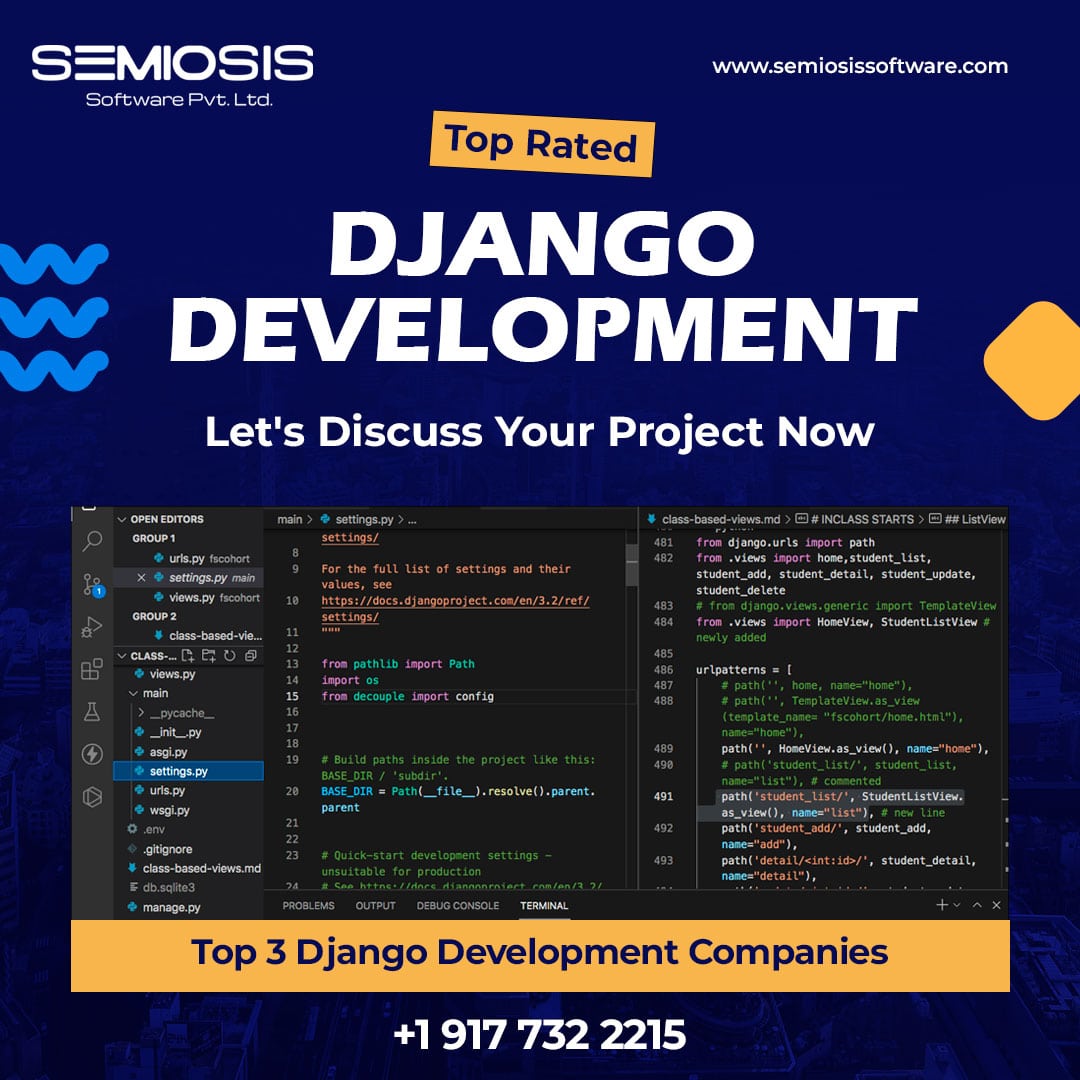 Top 3 Django Development Companies