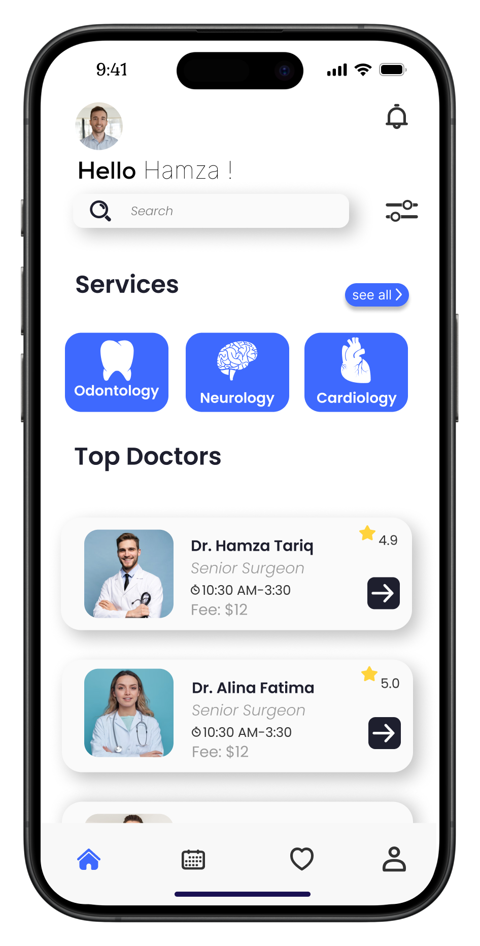 Virtual Doctor Appointment App