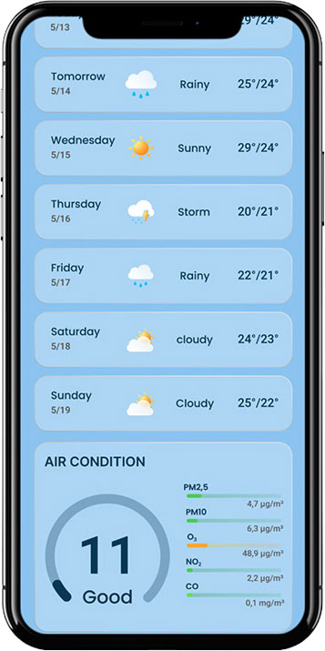 Android Weather App Development