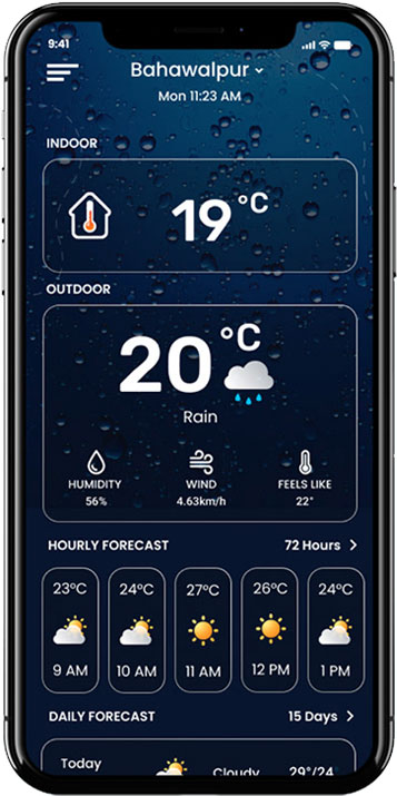 Custom Weather Application