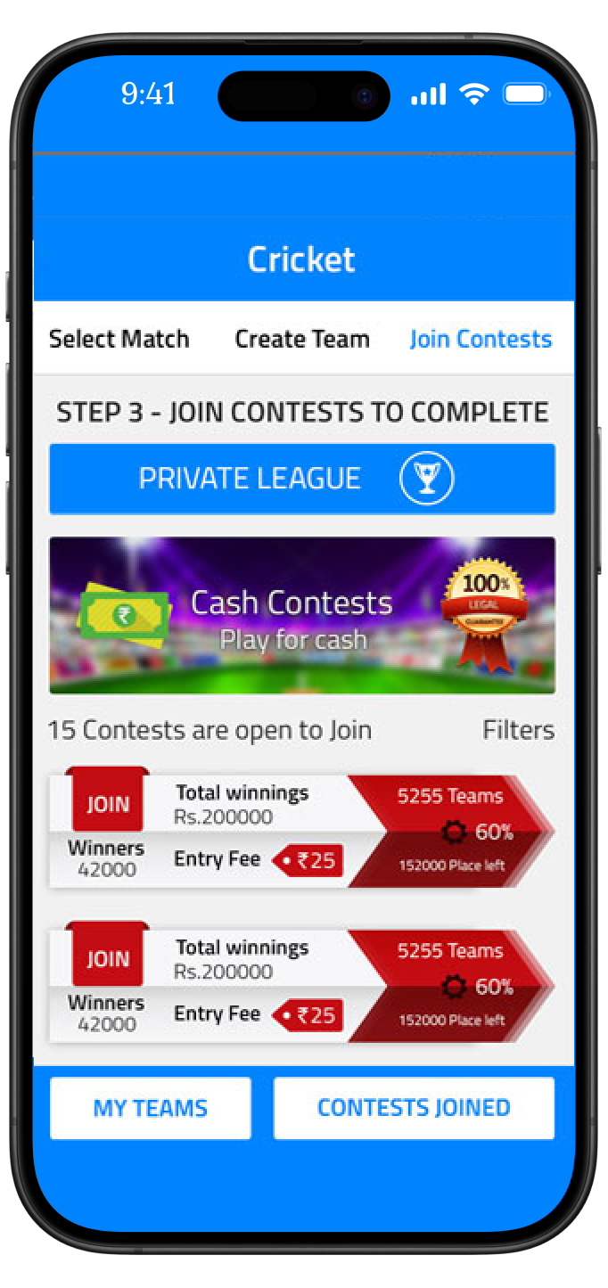 Fantasy Sports Mobile App