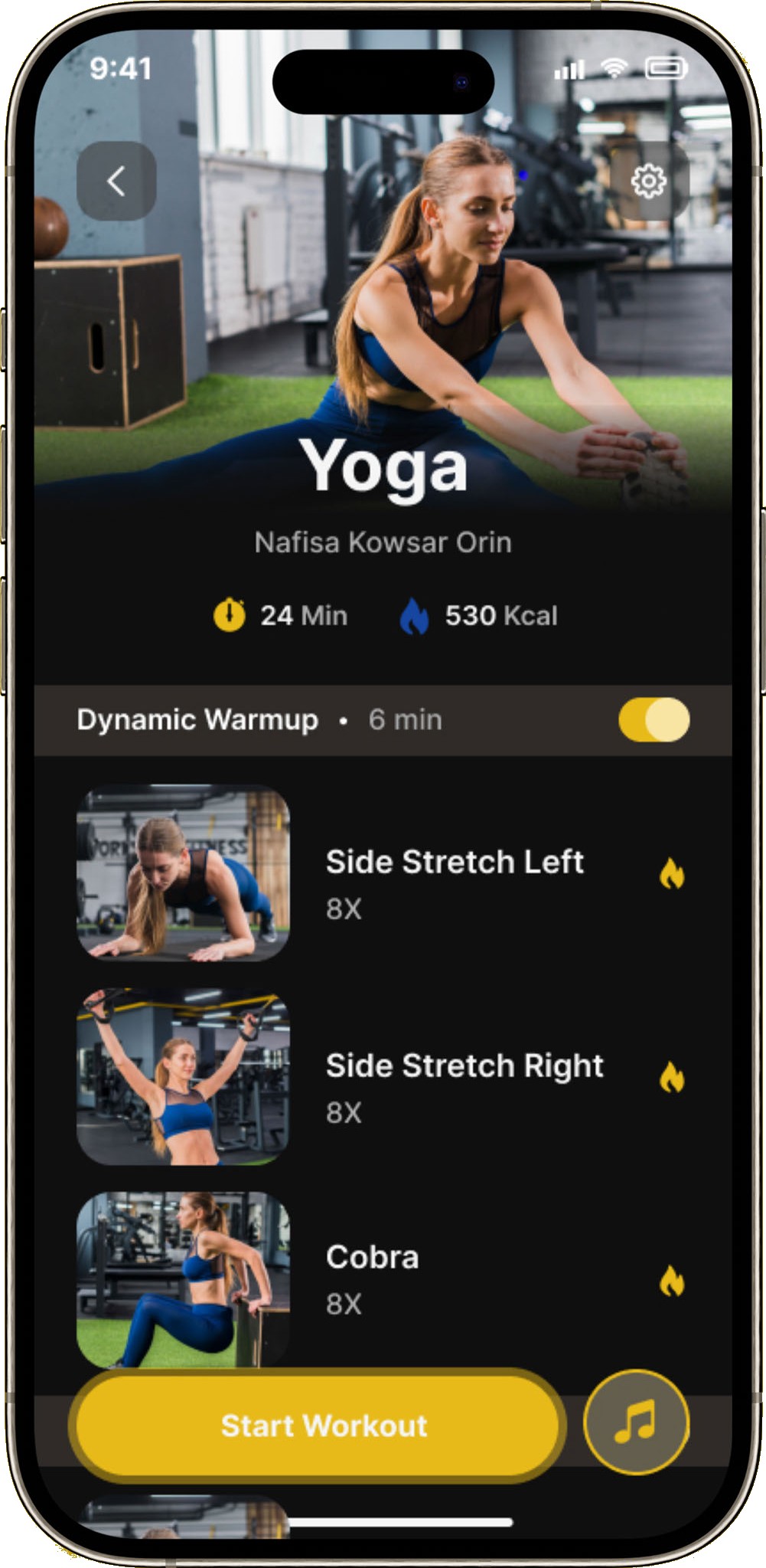 Fitness App Development