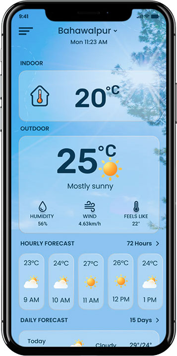 Mobile Weather App Development