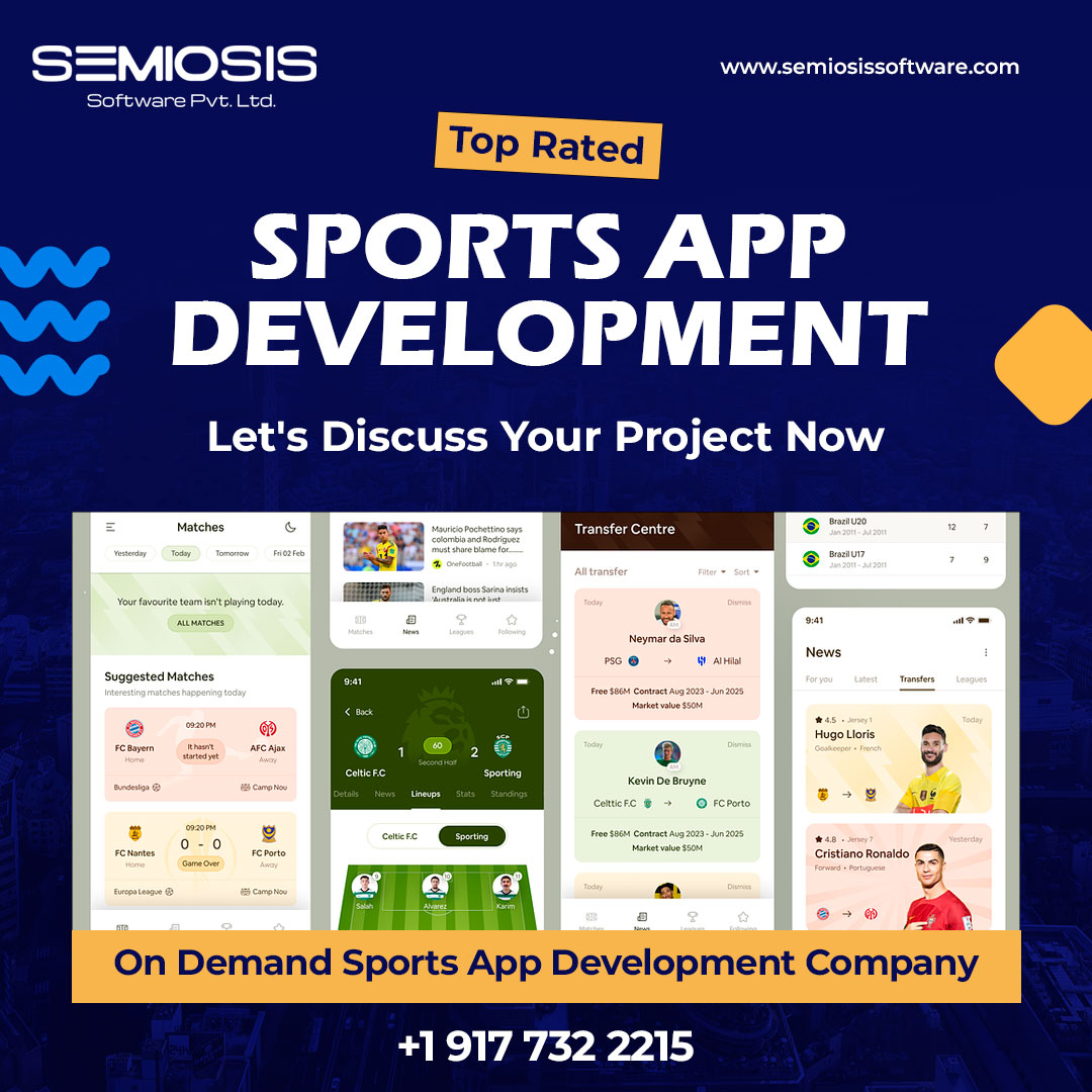 On Demand Best Sports App Development Company