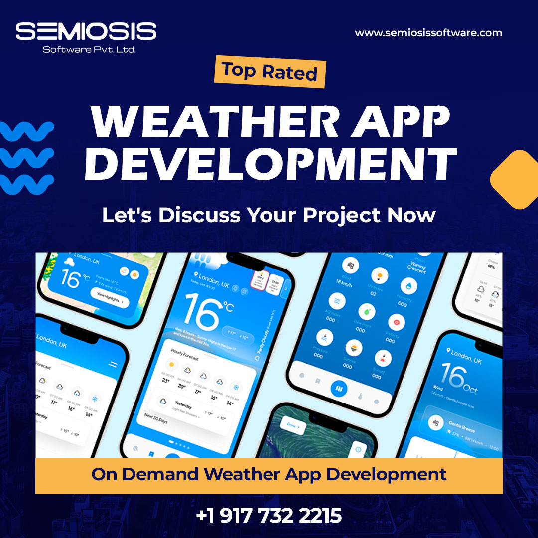 On Demand Best Weather App Development Company