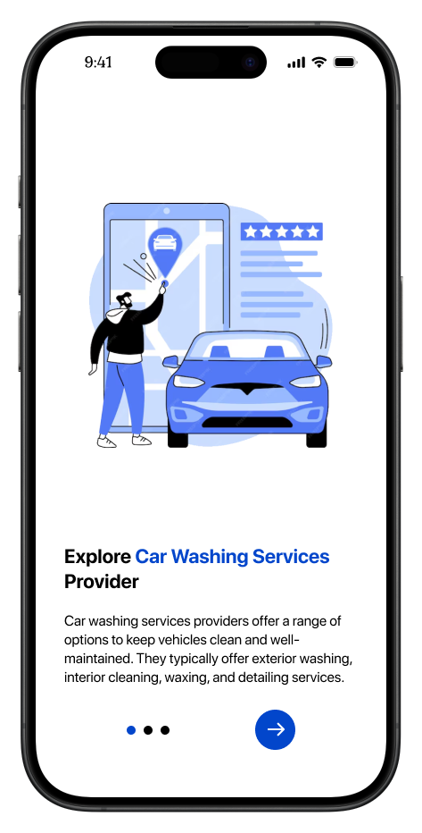 On Demand Car Wash App