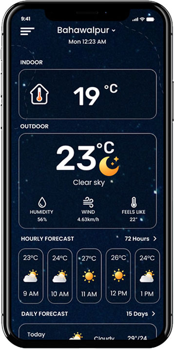 Weather And Climate Change App Development