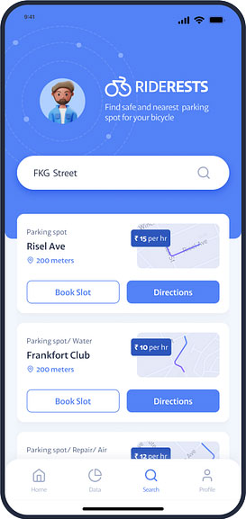 Bike Parking App Development