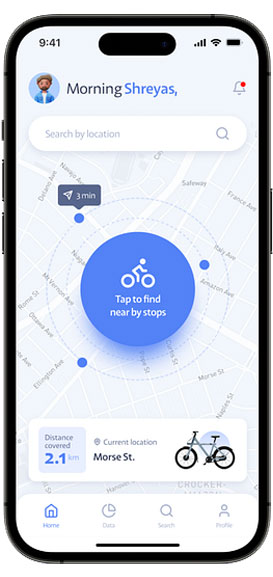 Bike Parking System App