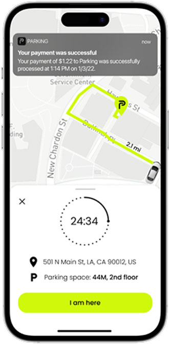 Car Cloud-Based Parking App Development