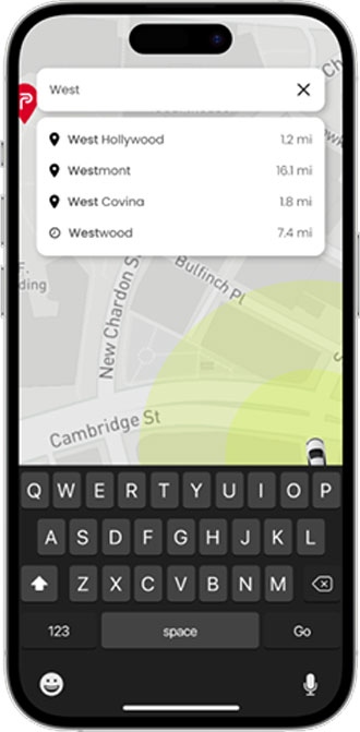 Car Parking Spot Finder App