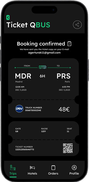 Custom Bus Booking App