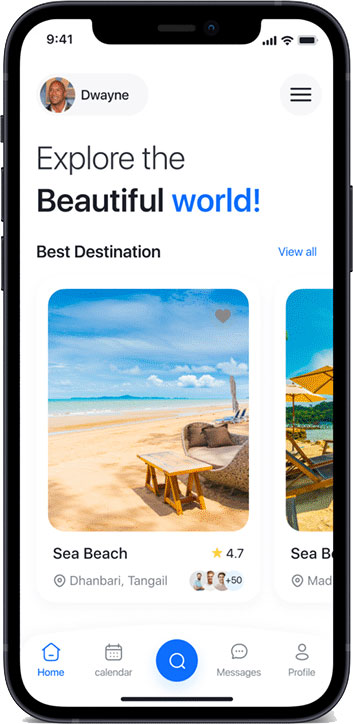 Custom Travel Application