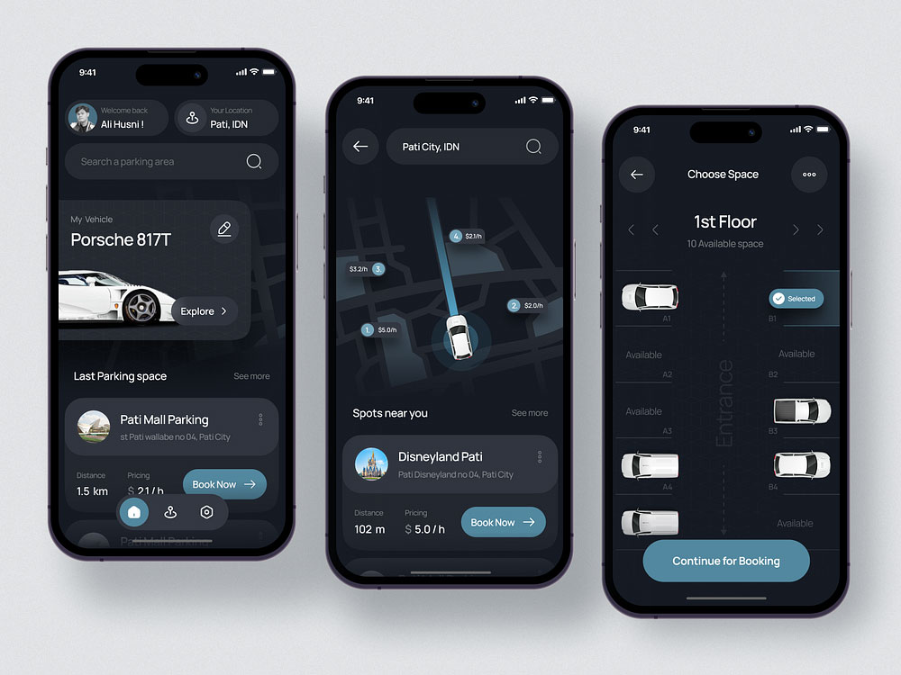 Develop Feature-Packed Car Parking App