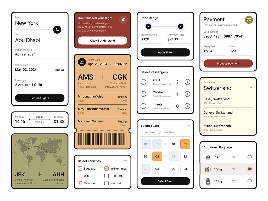 Develop Feature-Packed Flight Booking App