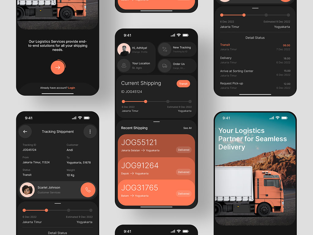 Develop Feature-Packed Logistics App