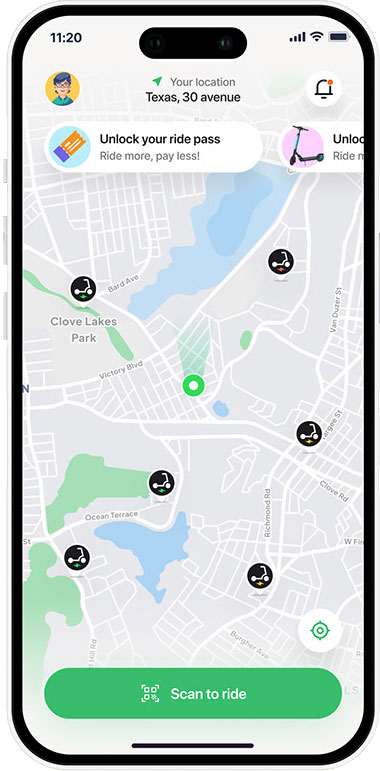 Electric Scooter App Company