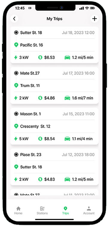 Ev Charging Station App Software Development