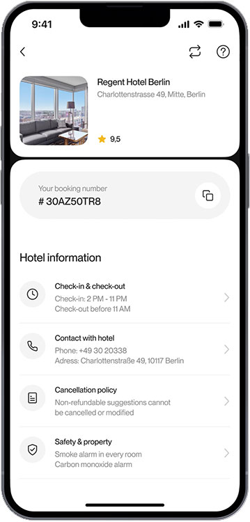 Hotel Reservation App Development