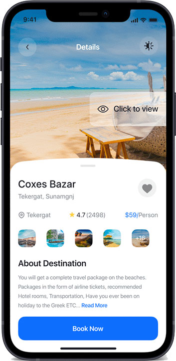 Mobile Travel App Design