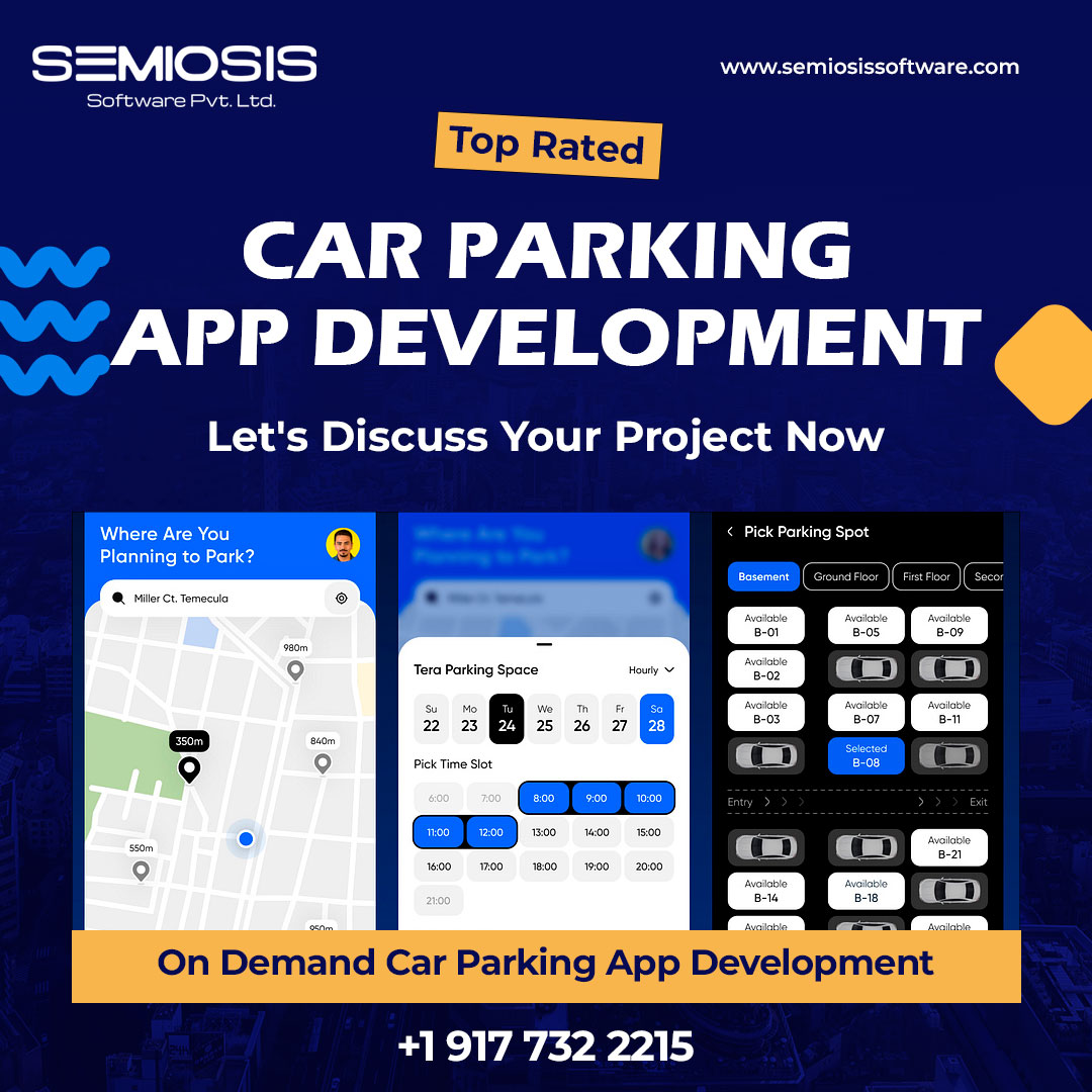 On Demand Best Car Parking App Development Company