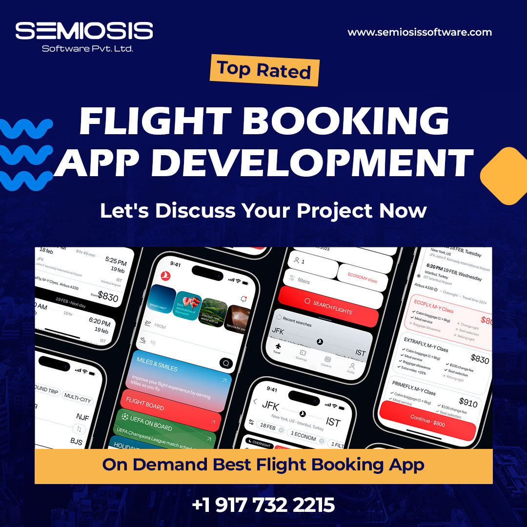 On Demand Best Flight Booking App Development Company