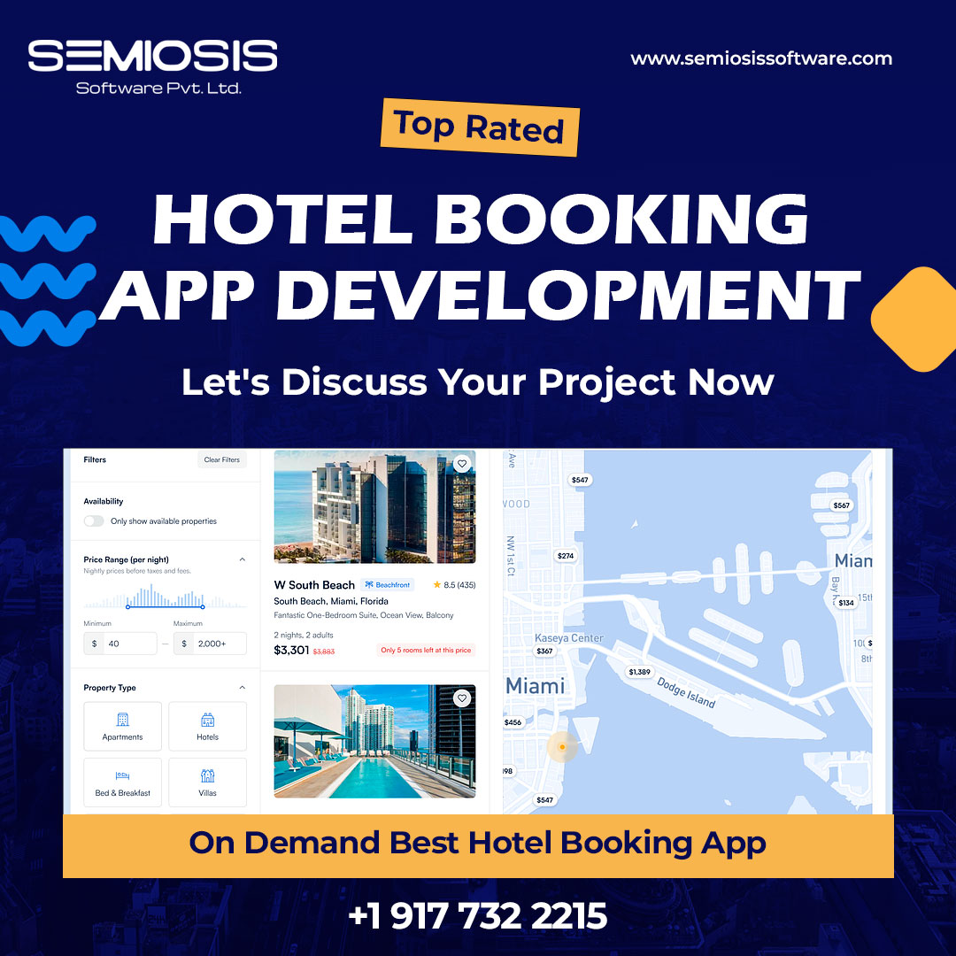 On Demand Best Hotel Booking App Development Company