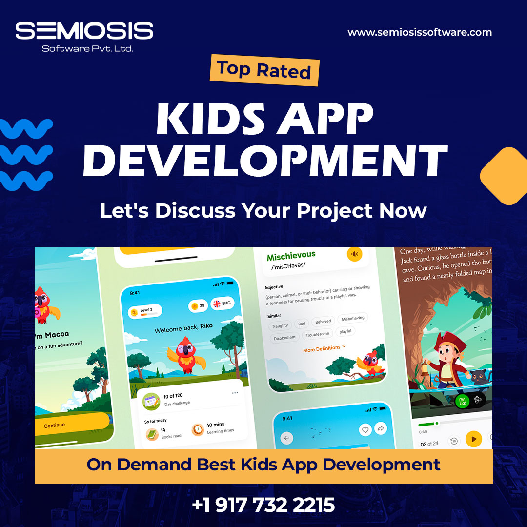 On Demand Best Kids App Development Company