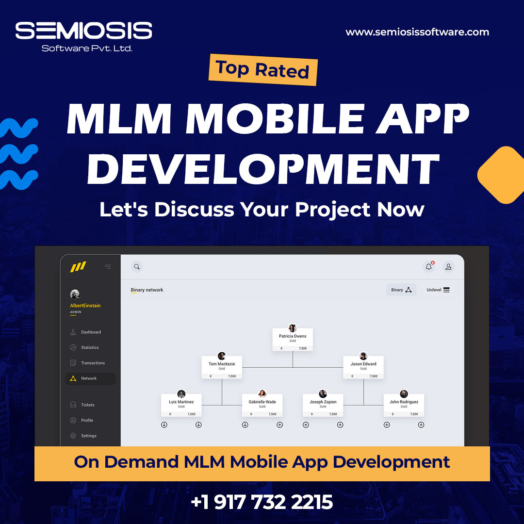 On Demand Best Mlm Mobile App Development Company