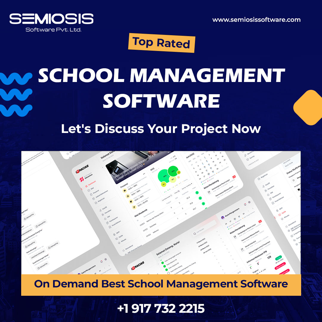 On Demand Best School Management Software Development Company