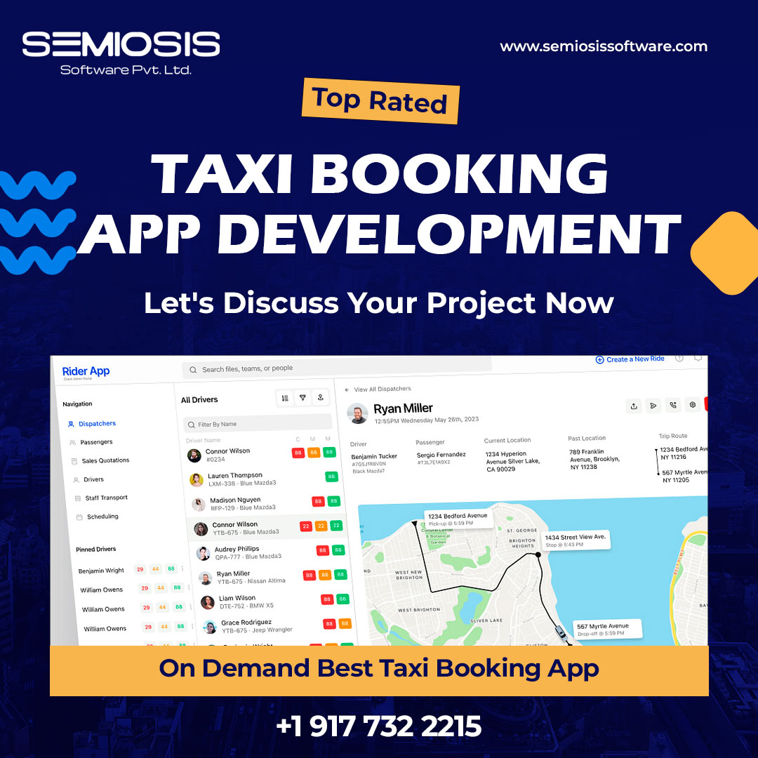 On Demand Best Taxi Booking App Development Company