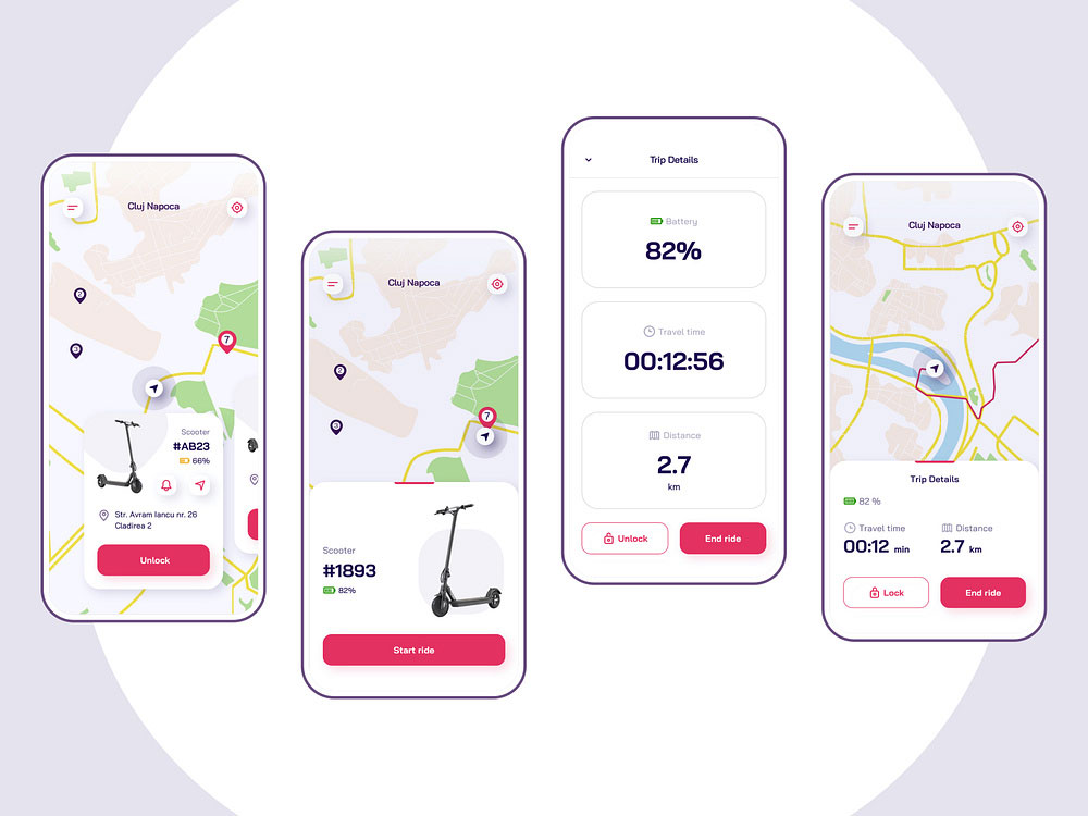 Top Rated Electric Scooters App Development Company