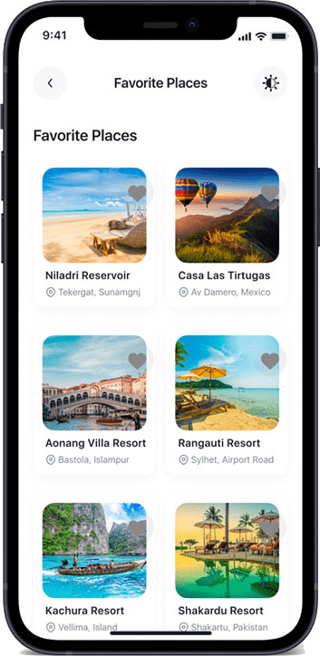 Travel App Ui/Ux Design