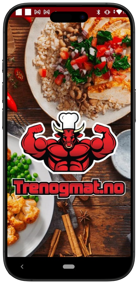 Trenogmat.no - Gym Food Delivery Mobile App Development