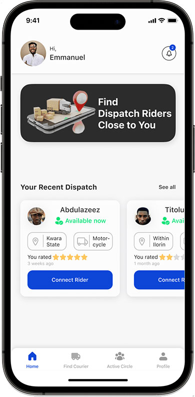 Courier Delivery App Development