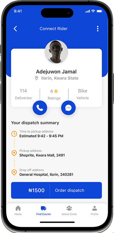 Courier Dispatch App Development