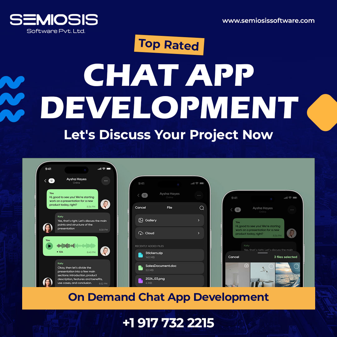 On Demand Best Chat App Development Company