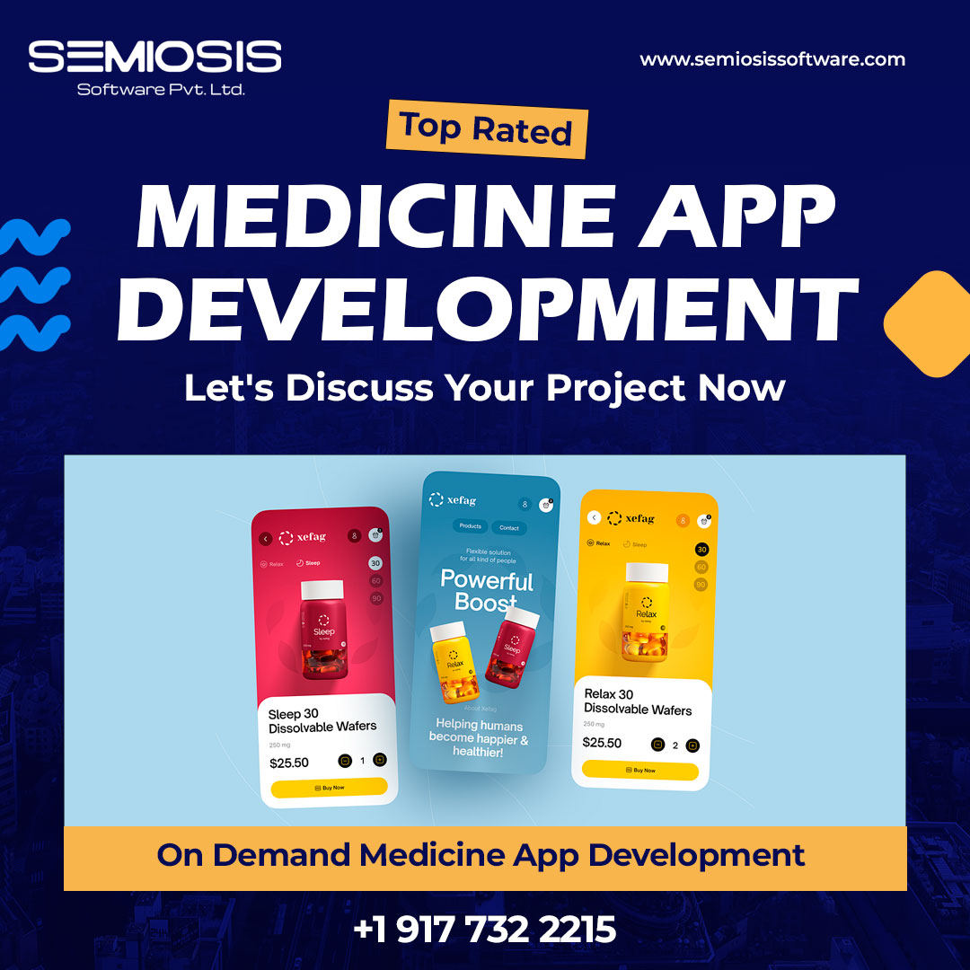 On Demand Best Medicine App Development Company