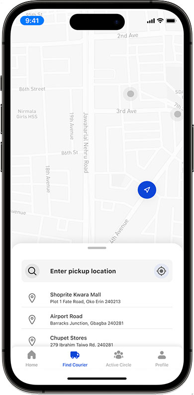 On-Demand Courier App Development